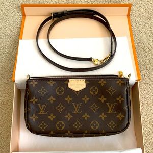 Louis Vuitton monogram multi large pochette